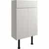 Valesso 500mm Slim Basin Unit - Pearl Grey Gloss