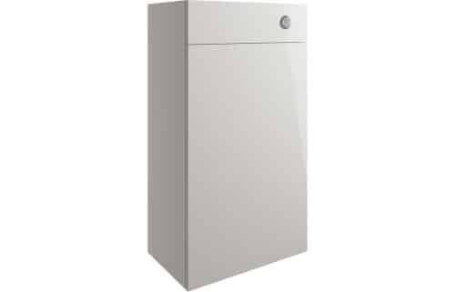 Valesso 500mm WC Unit - Pearl Grey Gloss