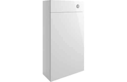 Valesso 500mm Slim WC Unit - White Gloss