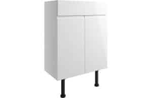 Valesso 600mm Basin Unit - White Gloss