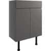 Valesso 600mm Basin Unit - Onyx Grey Gloss