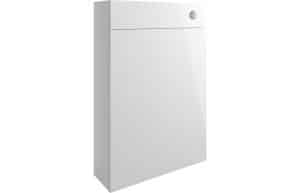 Valesso 600mm Slim WC Unit - White Gloss