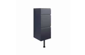 Valesso 300mm 3 Drawer Unit - Matt Indigo Blue