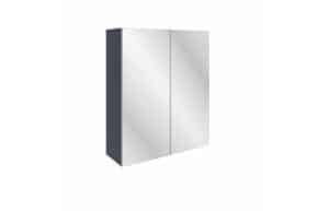 Valesso 600mm Mirrored Wall Unit - Matt Indigo Blue