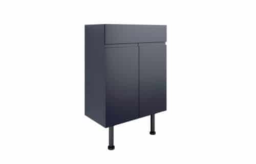 Valesso 600mm Basin Unit - Matt Indigo Blue