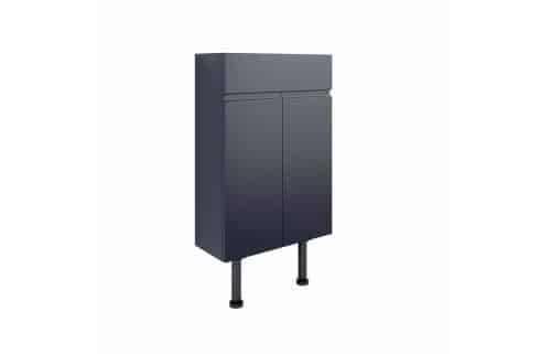 Valesso 500mm Slim Basin Unit - Matt Indigo Blue
