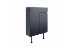 Valesso 600mm Slim Basin Unit - Matt Indigo Blue
