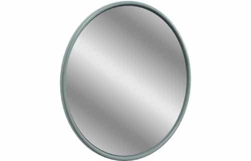 Lucia 550x550mm Round Mirror - Sea Green Ash