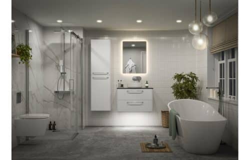 Gatsby 506mm WC Unit - White Gloss - Image 4