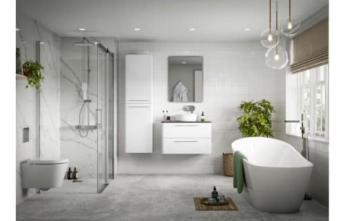 Gatsby 506mm WC Unit - White Gloss - Image 2