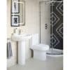 Laurus² C/C Open Back Comfort Height WC & Soft Close Seat - Image 3
