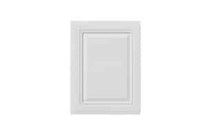 Tudor 700mm End Panel - White