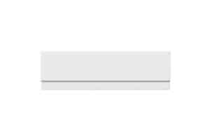 1700mm Front Panel - White
