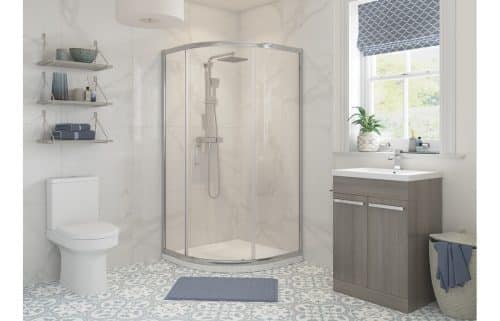 Classix Framed 900mm 1 Door Quadrant