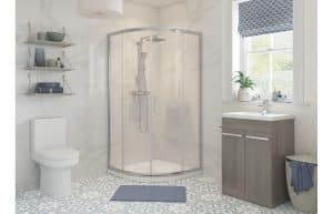 Classix Framed 800mm 2 Door Quadrant