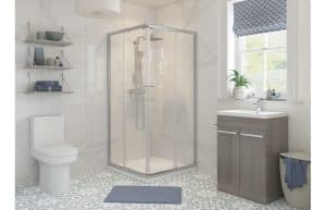Classix 760mm Corner Entry Door