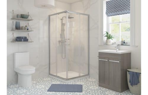 Classix 760mm Corner Entry Door