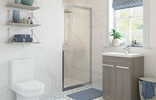 Classix Framed 760mm Pivot Door