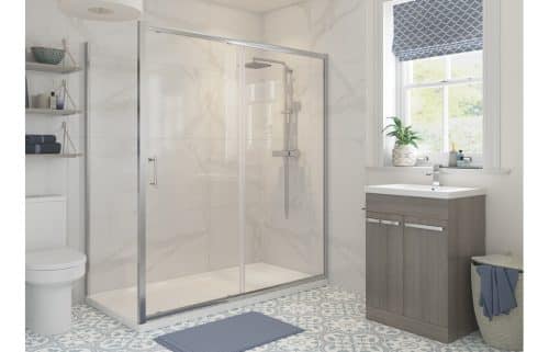 Classix Framed 1100mm Sliding Door - Image 2