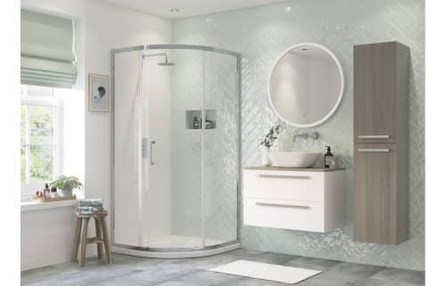 Flex Framed 900mm 1 Door Quadrant