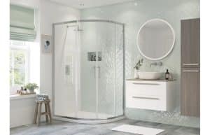 Flex Framed 1200x800mm 2 Door Offset Quadrant
