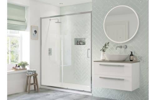 Flex Framed 1100mm Sliding Door