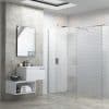 Flex Wetroom Panel & Support Bar - 500mm - Image 2