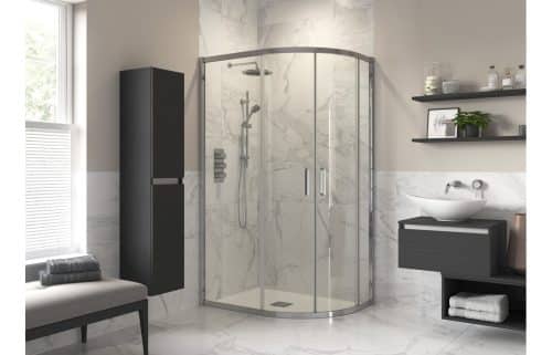 Iconix 2 Door Offset Quadrant - 1200x900mm