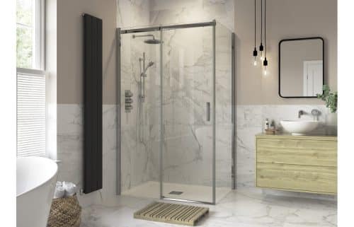 Iconix Semi-Framed Sliding Door - 1100mm - Image 2
