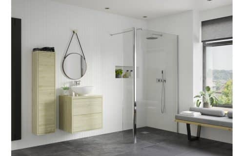 Iconix Optional 330mm Rotatable Wetroom Panel (Retrofit)