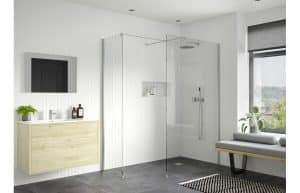 Iconix Optional Wetroom Side Panel - 500mm
