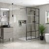 Statement Optional Frame w/Integrated Towel Rail - Black - Image 3