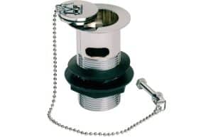 Basin Plug & Chain Waste - Slotted
