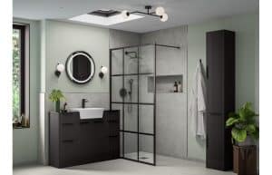 Texture Base End Panel - Matt Graphite Grey