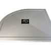 25mm Ultra-Slim 1200mm x 800mm Offset Quadrant Tray & Waste - Left Hand