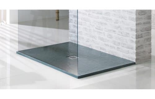 25mm 1700x900mm Slate Effect Ultra-Slim Rectangular Tray & Waste - Image 3