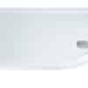 40mm Low Profile 900x760mm Offset Quadrant Tray & Waste - Right Hand
