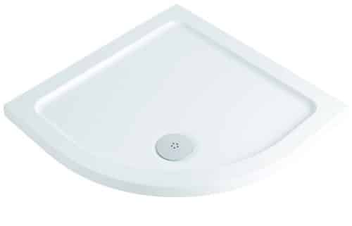 40mm Low Profile 800x800mm Quadrant Tray & Waste