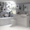 Valesso 300mm Slim Base Unit - Pearl Grey Gloss - Image 2