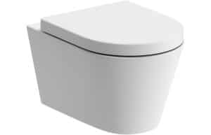 Cilantro Rimless Wall Hung WC & S/C Seat