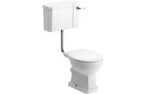 Sherbourne Low Level WC & Standard Soft Close Seat