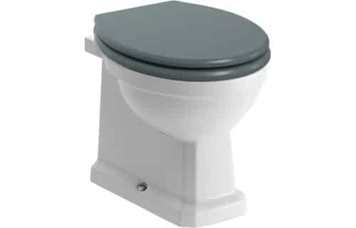 Sherbourne BTW WC & Sea Green Wood Effect Seat