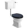 Sherbourne Low Level WC & Indigo Ash Soft Close Seat