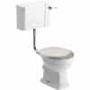 Sherbourne Low Level WC & Matt Latte Soft Close Seat