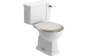 Sherbourne C/C WC & Matt Latte Soft Close Seat