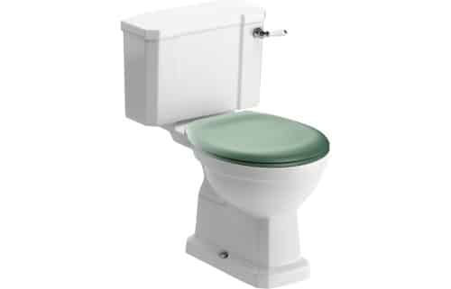 Sherbourne C/C WC & Sage Green Soft Close Seat