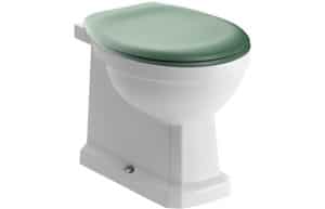 Sherbourne BTW WC & Sage Green Soft Close Seat