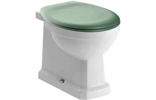 Sherbourne BTW WC & Sage Green Soft Close Seat