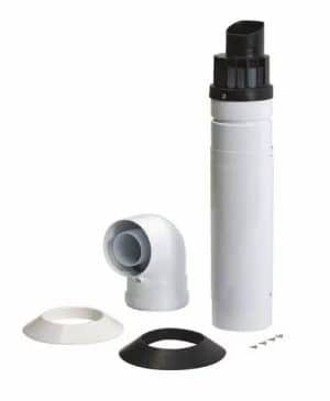 Baxi Multifit 2 Standard Telescopic flue 60/100 Black