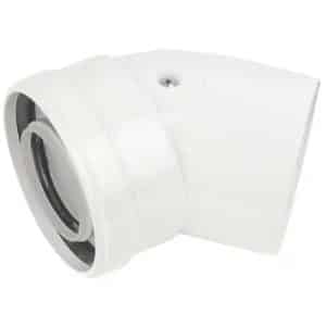 Baxi Multifit 135deg Bend 60/100 including Fixing Screws